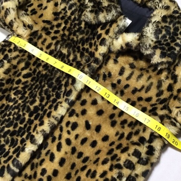 Zara Outerwear Leopard Print Faux FurJacket - Picture 6 of 7
